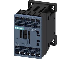 Contacteur de couplage Siemens, AC3e : 4 kW, 1 pôle, 24 V CC, diode