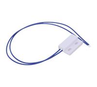 Contacteur de Porte Magnétique 220v Normalement Ouvert, Sécurité | Plastique Blanc, Montage Discret, pour Portails, Portes de Patio, Armoires et Systèmes D’alarme