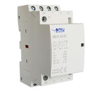 Contacteur de puissance modulaire Contacteur 25A 4kW 230V AC 2NO 2NC 35mm DIN Montage XBS