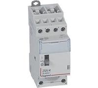 412561 Legrand - Contacteur jour nuit triphasé 4P silencieux bobine 230V - 25A - contact 4NO - 2 modules