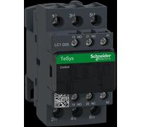 Contacteur de puissance TeSys D AC3 25A 3P 1NO 1NC Bobine 230VAC Bornes à cage