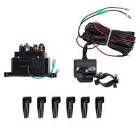 Contacteur de treuil avec kit deau pouce, haute puissance, fiable, 12 V, 250 A, pour camions et UTV de 5 000 à 7 000 lb
