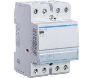 contacteur d'installation 63A 2 NF + 2 NO 230V Hager ESC465