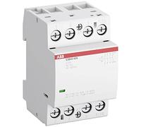 Contacteur d'installation modèle ESB40-22N-06, 4 pôles, 2 contacts principaux NO 40A et 2 contacts principaux NC 30A, 230 V, blanc, 6,5 x 5,4 x 8,5 cm (référence : 1SAE341111R0622)