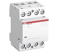 Contacteur d'installation, modèle ESB63-31N-06, 4 pôles, 3 contacts principaux NO 63A et 1 contact principal NC 30A, 230 V, blanc, 6,5 x 5,4 x 8,5 cm (référence : 1SAE3511R0631)