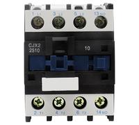 Contacteur électrique CA CJX2-2510 1NO, montage sur rail DIN, tension de bobine 25 A, 380 V, 220 V, 110 V, 36 V, 24 V