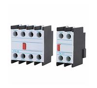 Contacteur F4-11 1NO + 1NC F4-22 2NO + 2NC bloc de contacts auxiliaires for contacteur ca série CJX2 LC1-D ZFUGEDRLI (Color : F4-31)