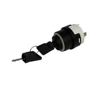 contacteur ignition Pour JCB ELT20-0039 | Commutateur d'allumage Pour tracteurs à fourche avec jeu 2 clés