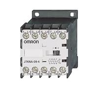 Contacteur J7KNA-09-4 24D : 4 broches NO x4 24VDC 9A pour rail DIN J7KNA -40-...