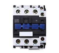 Contacteur LC1D Contacteurs AC CJX2-3210 32A No. Alimentation électrique triphasée à montage sur rail DIN 2 4V 36V 110V 220V 380V Contacteur de remplacement for l'électricité industrielle(110v)