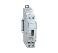 412558 Legrand - Contacteur jour nuit silencieux bobine 230V monophasé - 25A - contact 2NO - 1 module
