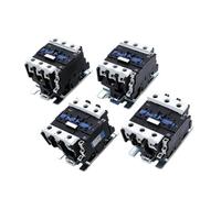 Contacteur magnétique CA série CJX2 1NO+1NC | Contact auxiliaire 3P 24V/110V/220V/380V 50/60Hz Montage sur rail Din(50A,220v)