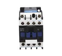 Contacteur magnétique CJX2-D0910 AC 9A, 220V/380V/24V/110V/36V/48V, tension de bobine r 9A monté sur Rail Din 3P + 1NO