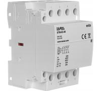 Contacteur modulaire 24V 63A STM-63-40/24V 4NO EXTA Contacteur 63a Relais