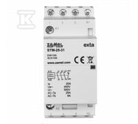 Contacteur modulaire 25A 3NO+1NC 230V AC STM-25-31 EXT10000292