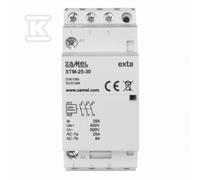 Contacteur modulaire 25A 3NO 230V AC STM-25-30 EXT10000291