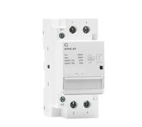 Contacteur modulaire 2P 40A 63A 2NO ou 2NC ou 1NO1NC, montage sur Rail DIN AC220V 230V automatique