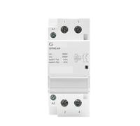 Contacteur modulaire 2P 40A 63A 2NO ou 2NC ou 1NO1NC, montage sur Rail DIN AC220V 230V automatique