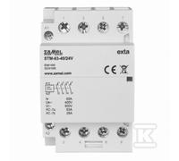 Contacteur modulaire 63A 4NO 24V AC/DC STM-63-40/24V EXT10000300