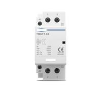 Contacteur modulaire AC domestique sur Rail Din, 2P 63A 1NC1NO 2NO 2NC 220V/230V 50/60Hz(2NC)