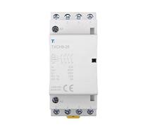 Contacteur modulaire ac domestique sur rail Din, 4P 16A 25A 2NC2NO 4NO 4NC 220V/230V 50/60HZ(16A 4NO)