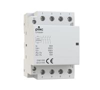 Contacteur modulaire alimentation 220/240V contacts propres série EPI (4 contacts NO - 40A)