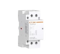 Contacteur modulaire automatique 2P 4P 230V 380V monophasé triphasé 25A 40A 63A 2NO 2NC 4NO Rail Din(40A,2NO2NC)