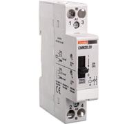 Contacteur modulaire avec levier demanuel 20 A 2Z bobine 220-230 VAC/DC CNM2020220