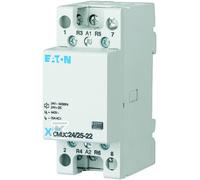 Contacteur d'installation Eaton, 24 V CA/CC, 4 pôles, 25 A 137404