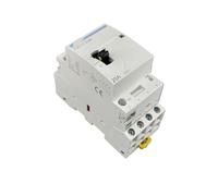 Contacteur modulaire ca domestique TO1 4P 25A 220V/230V 50/60HZ Din rail avec interrupteur de commande manuel 4NO ou 2NO 2NC ou 4NC(4NO)