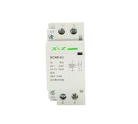 Contacteur modulaire domestique, interrupteur de commande, 2P 32A/40A/63A Ac Din Rail, 220V/230V 50/60HZ 1NO 1NC 2NO 2NC, 1 pièce(63A 2NC)