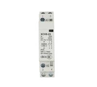 Contacteur modulaire domestique sur rail Din 2P 16A/20A/25A AC | Interrupteur de commande 220V/230V 50/60HZ 1NO 1NC 2NO 2NC(20A 2NC)
