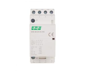 Contacteur modulaire ST25-40 24 V AC/DC 4xNO, 25A, 24V DC F&F électromagnétique