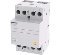 Contacteur Siemens INSTA, 4 contacts à fermeture, 63 A, 230 V CA/400 V CA,230 V CA, 1 pièce.