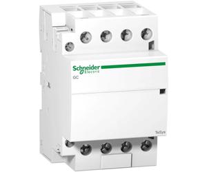 Contacteur standard Schneider Electric, type GC, 4S, 63 A, bobine 220-240 V CA GC6340M5