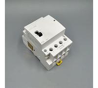 Contacteur TECT1 4P 63A 220V/230V 50/60Hz Contacteurs modulaires AC domestiques sur rail Din avec interrupteur de commande manuel 4no ou 2no 2nc ou 4nc Électricité industrielle (Couleur : 4no) Accesso