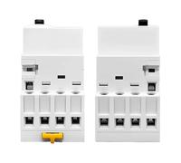Contacteur TOCT1 4P 25A 220V/230V AC avec interrupteur de commande manuel 1 pièce(2NO 2NC)