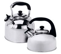 CONTACTO Bouilloire à sifflet, contenance : 4,50 litres, hauteur : 250 mm