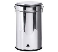 CONTACTO Poubelle à pédale, capacité : 80,00 litres, hauteur : 730 mm