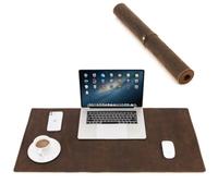 CONTACT'S FAMILY Sous-main de Bureau en Cuir, Grand Tapis de Souris, Sous-Main de Bureau, Tapis D'écriture pour Bureau et Maison (80 x 40 cm)