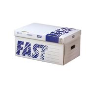 Container d'archives - FAST - Manuelle - Blanc - 63,5 cm x 35 cm x 2,2 cm