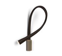 Contardi Flexiled AP Leather L.900 Strahler/Spotleuchte, bronze / cuir marron foncé