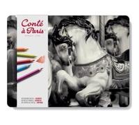 Conte A Paris Assortiment De 48 Crayons Pastels G