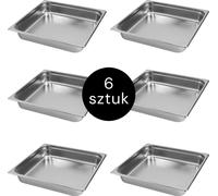 Contenant GN Mega-M 2/3 353x325x65 (lot de 6 pièces) N