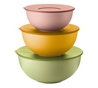 Guzzini Lot de 3 récipients hermétiques Everywhere Bio 29260452 Multicolore avec couvercle