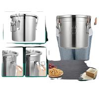 Contenants de conservation des aliments, couvercle hermétique, acier inoxydable durable, modèle à une seule couche