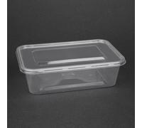 Contenants micro-ondes en plastique recyclable Fiesta 65 cl (250 pièces)