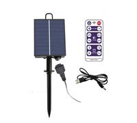 Contencinty Kit de panneau solaire 1200 mAh avec batterie au lithium pour guirlande LED 3,7 V 24 V charge CC