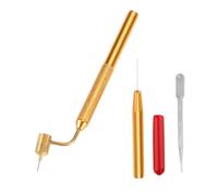Contencinty Stylo Applicateur de Peinture à Lignes Fines, Stylo à RèGle de PréCision Incliné pour Les éClats de, RéParation des Rayures de Voiture, Retouche 0,5 Mm