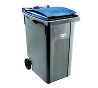 Conteneur 2 roues SULO prise frontale 360 L gris/ bleu